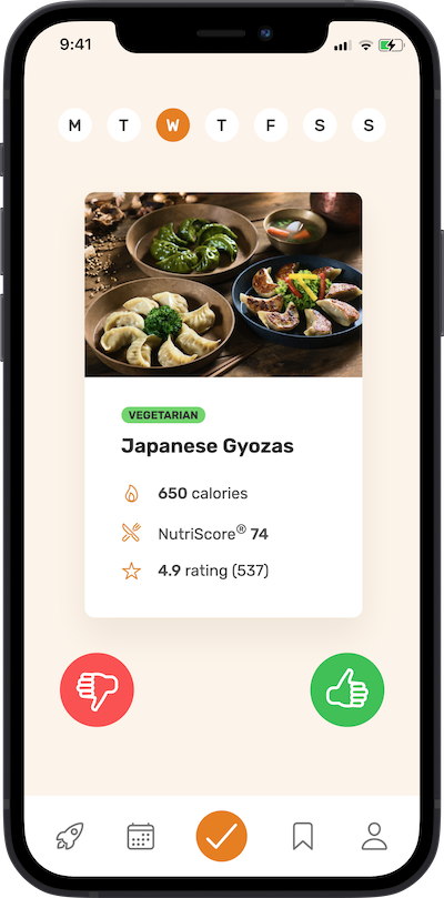 Iphone com as preferências do aplicativo