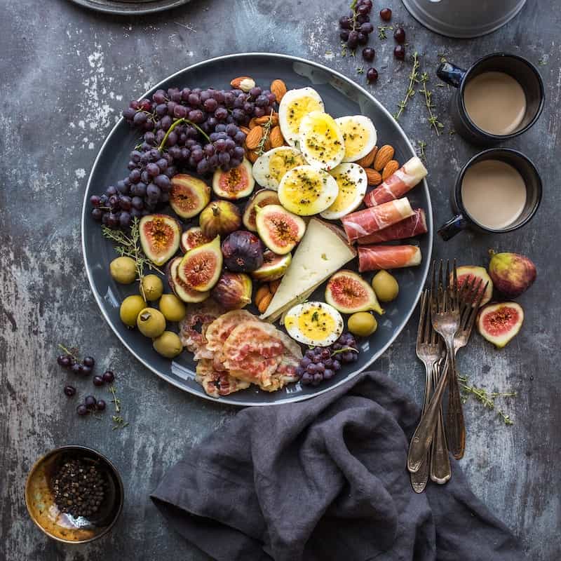 Foto de um mise-en-place